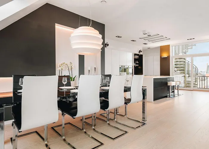 Dinbnb Apartments L Luxury Penthouse L Roof Terrace L Central Bergen